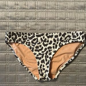 J. Crew Leopard Bikini Bottoms